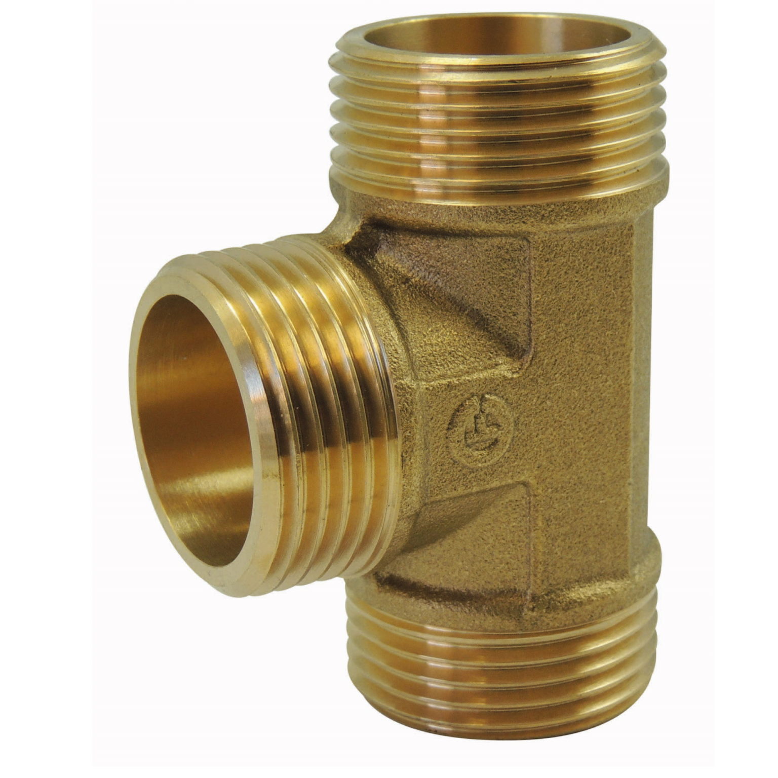 Lot De 5 Raccords En T Réducteur En Laiton Sans Plomb EFIELD - Filetage 3/4" X 1/2" - Pour Sertissage